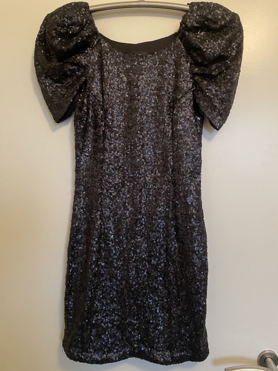 Vestiti: Robe noire à paillettes AX Paris, taille S – Nuovo (secondo la descrizione) da Vuadens venduto da Nina11