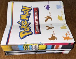 50x Pokemon Poster Neu