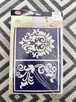 Viva Flex Schablone "My Paper World", neu, Basteln Deko!