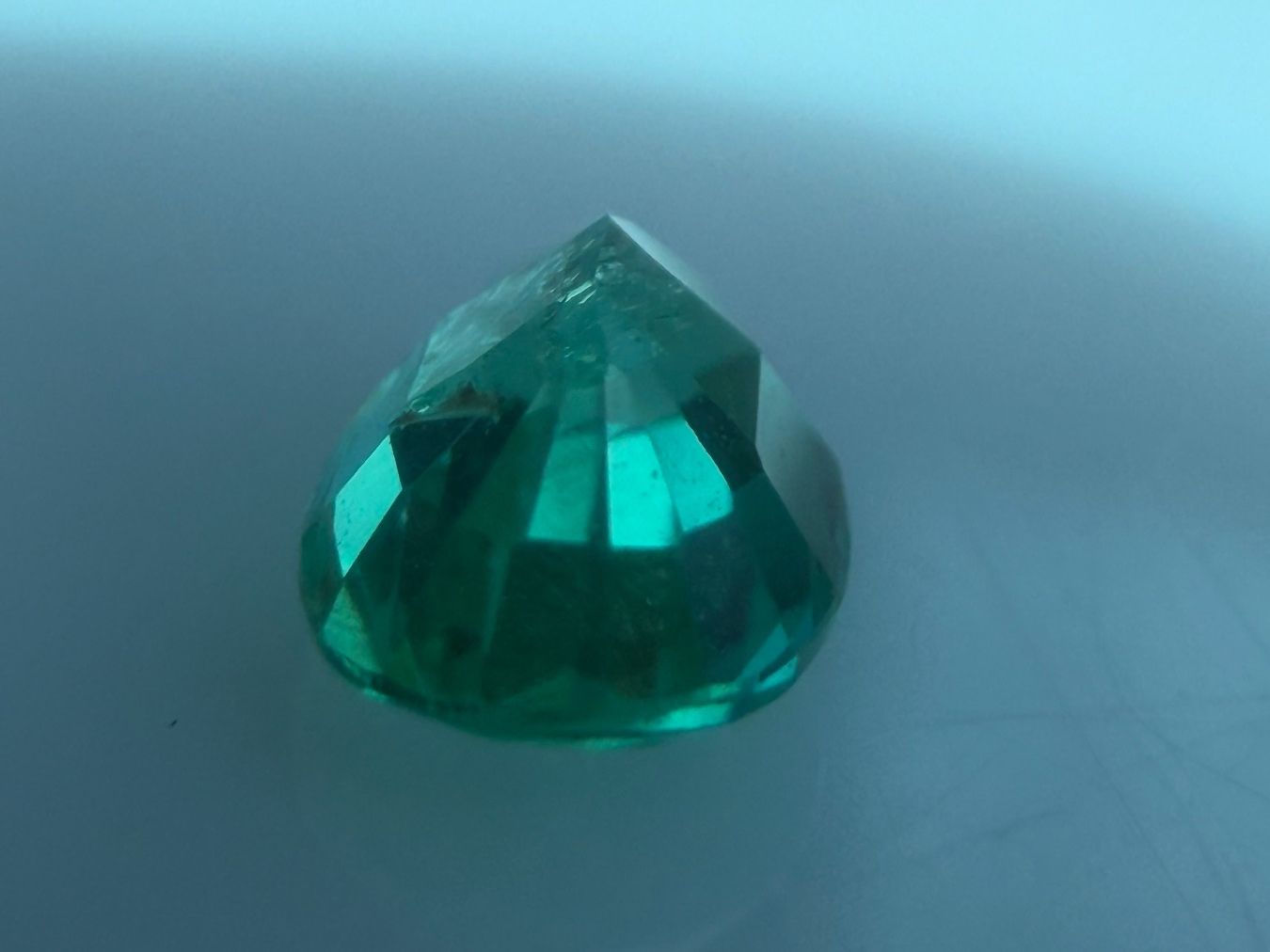 Edelsteine: SMARAGD Tropfen   0.41cts  Ural / Sibirien – Neu (gemäss Beschreibung) aus Seftigen von tigers12 3