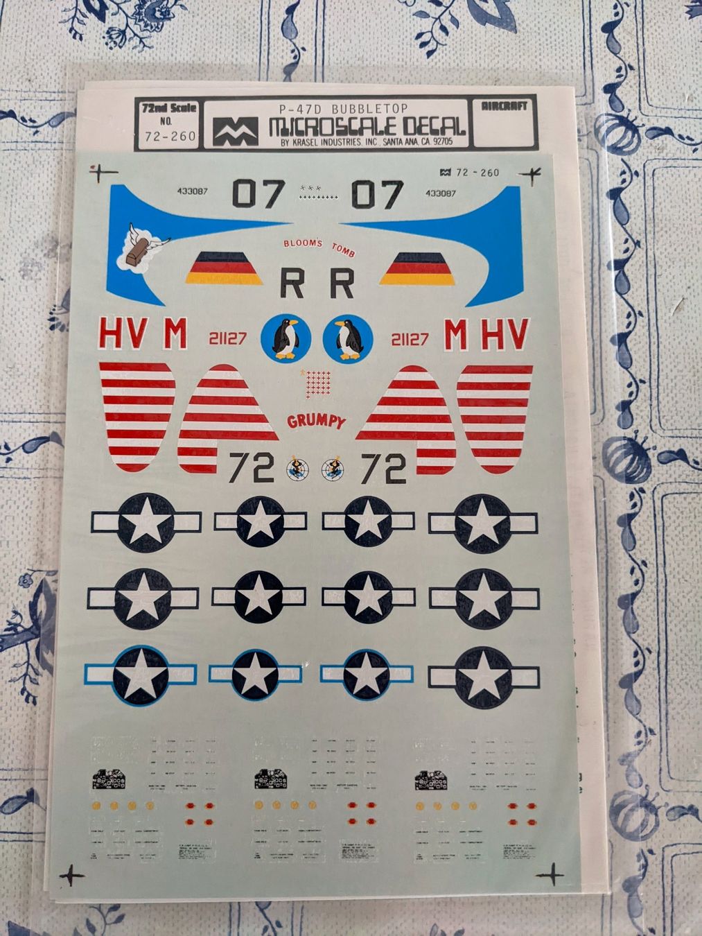 Modellbausätze & Standmodelle: Microscale Decals P-47 Bubbletop – Gebraucht aus Neuenhof von Abakan