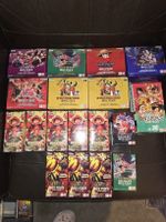 One Piece OP11, OP12, OP13, OP14, OP17, EB03 usw Boxen LEER!