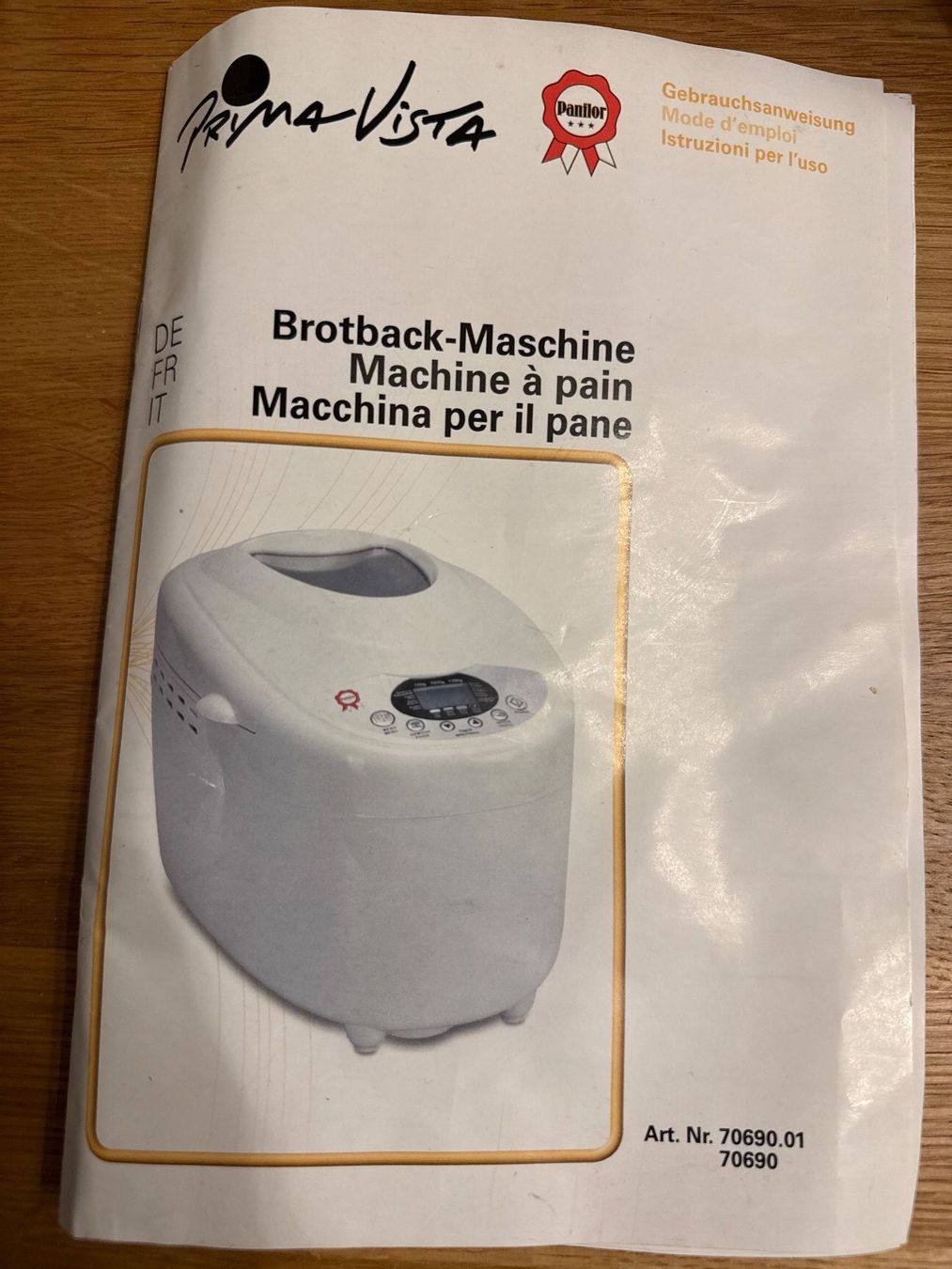 Küchengeräte: Brotbackmaschine von Prima-Vista – Gebraucht aus Schönenwerd von d.chiara 6