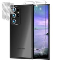 Verre de protection d'écran et caméra pour Samsung S23 Ultra
