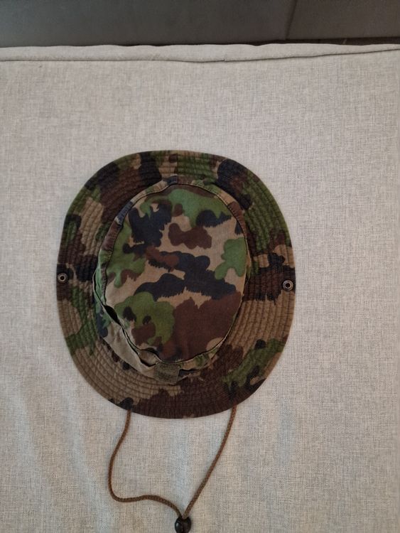 Chapeau de pêcheur pour homme - Protection solaire - Camouflage - Filet