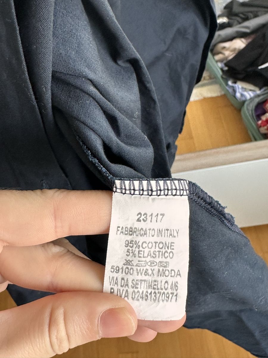 Vestiti: Bauwollenkleid S Dunkelblau – Nuovo (secondo la descrizione) da Zollikon venduto da lu0_df5p 2