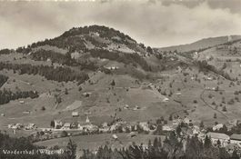 Vordertal SZ Wägital Wäggital Dorfansicht 1939 sehr gut erha