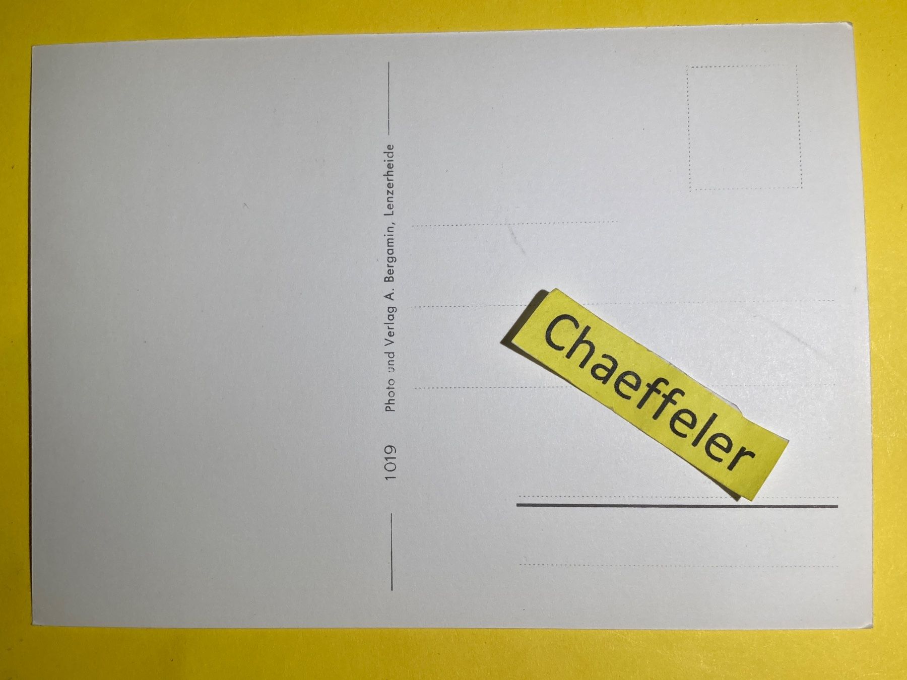 Cartoline postali: Lenzerheide - Valbella, Heidsee – Usato da Zürich venduto da Chaeffeler 1