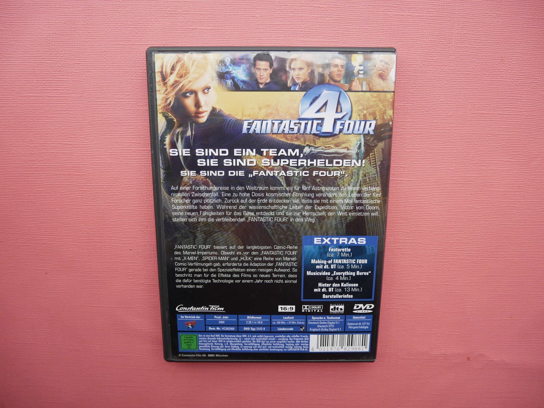 Tutti i DVDs: Fantastic Four (DVD) – Usato da Niederwangen BE venduto da Benny.7 1