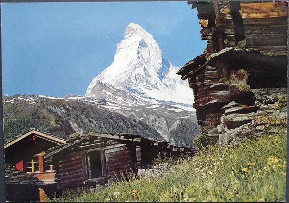 Cartoline postali: ZERMATT Matterhorn – Usato da Jona venduto da philajona