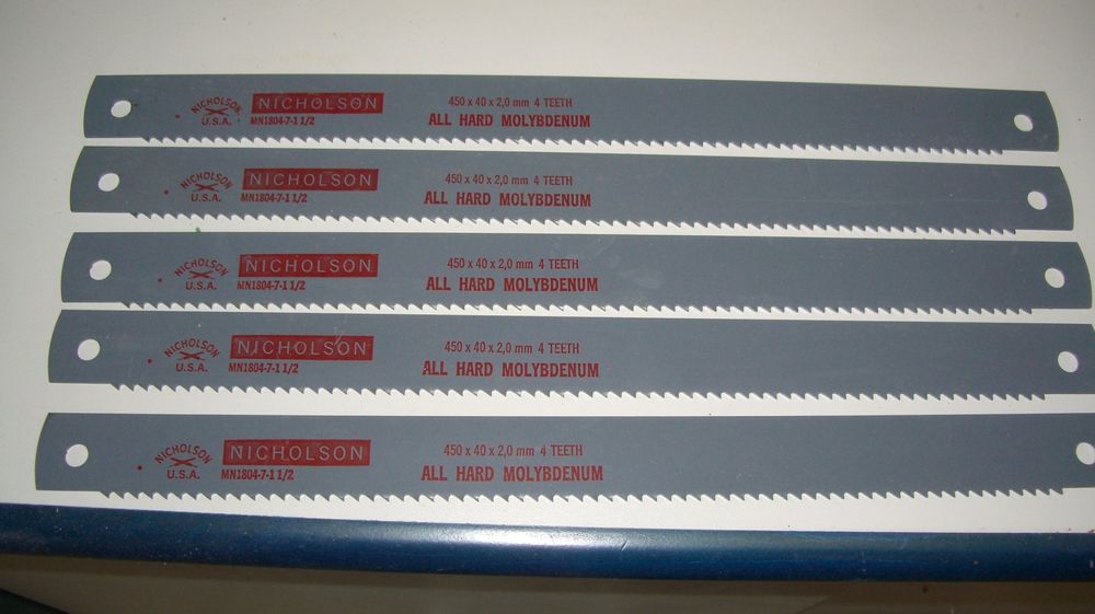 Maschinensägeblatt 500x2,5 – Metallsägeblatt Für Eisen, Alu, Messing – DDR-Qualität, NEU