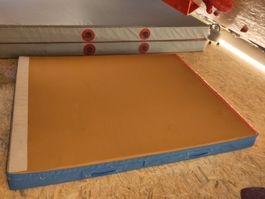 Turnmatte 160x200cm, mit Tragegriffen
