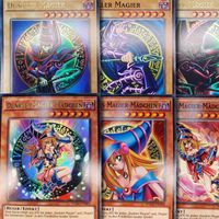 Yugioh Dunkler Magier Dunkles Magier Mädchen Set Sammlung