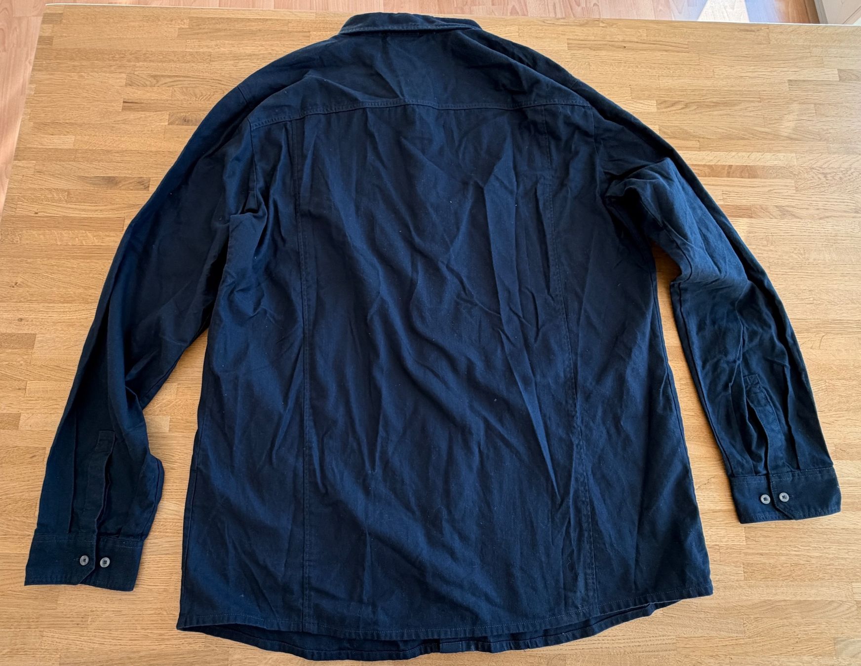 Jack Wolfskin Camicie: Hemd - JACK WOLFSKIN blau uni Gr. 3XL – Usato da Winterthur venduto da Secondhand-Family 5