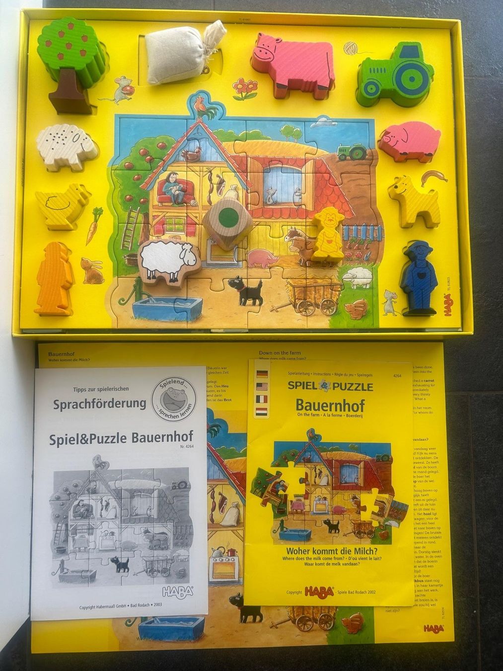 Haba Giochi: Spiel & Puzzle Bauernhof HABA – Usato da Pratteln venduto da Miki_ 2