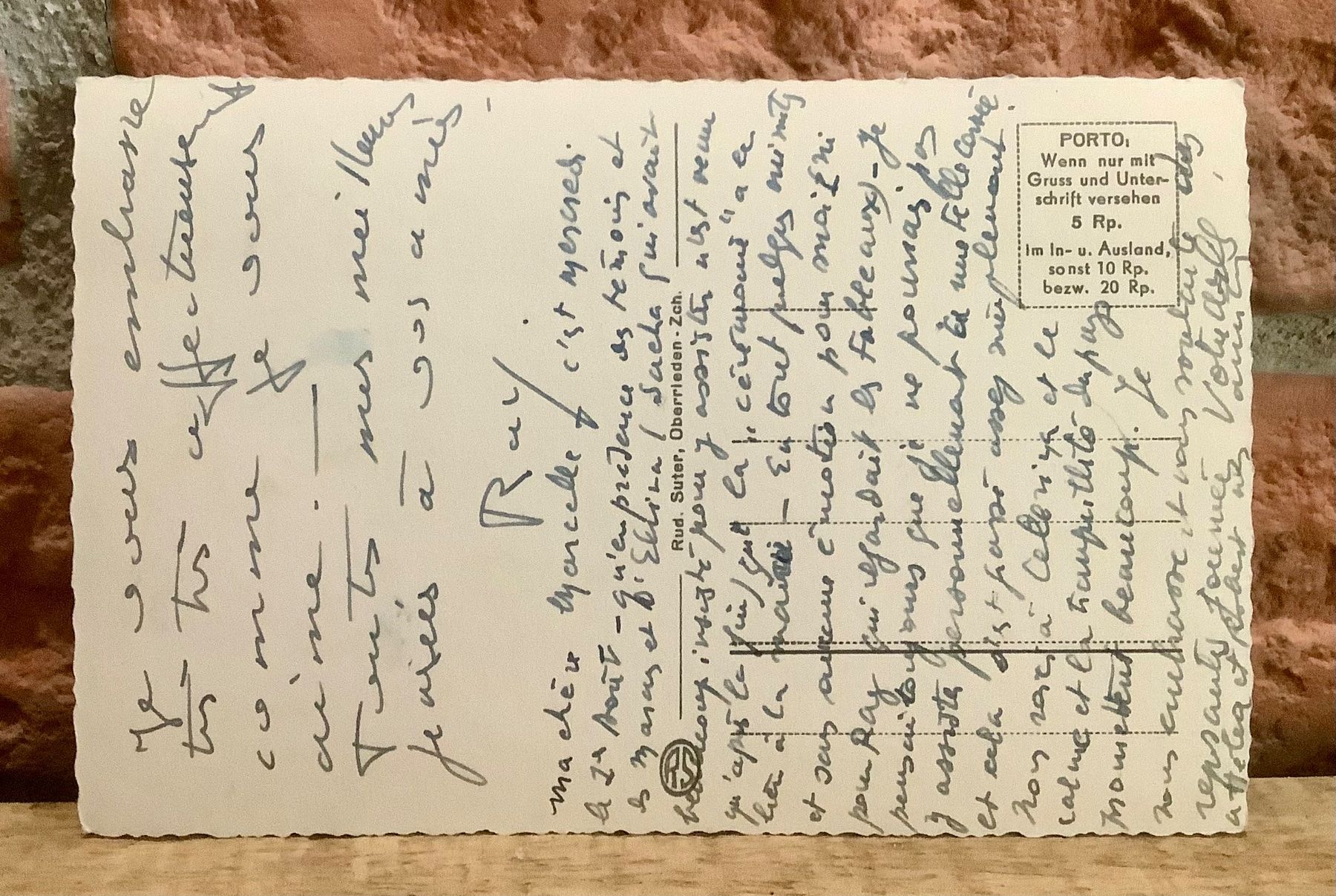 Cartoline postali: Kathedrale ST. MARIÄ HIMMELFAHRT - Chur – Usato da Root venduto da ENGLAND-TREASURES 2
