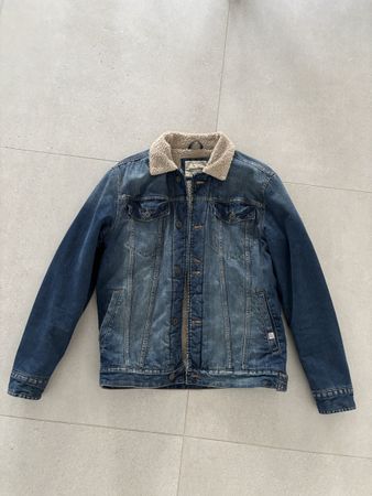 Jeansjacke Jack Jones gefüttert Grösse L guter Zustand