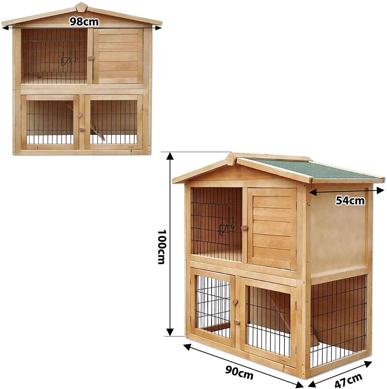 Gabbie, trasporto & Sicurezza: Kaninchenstall, Kleintierhaus – Nuovo e nell'imballaggio originale da Malters venduto da chaufhuesli 1