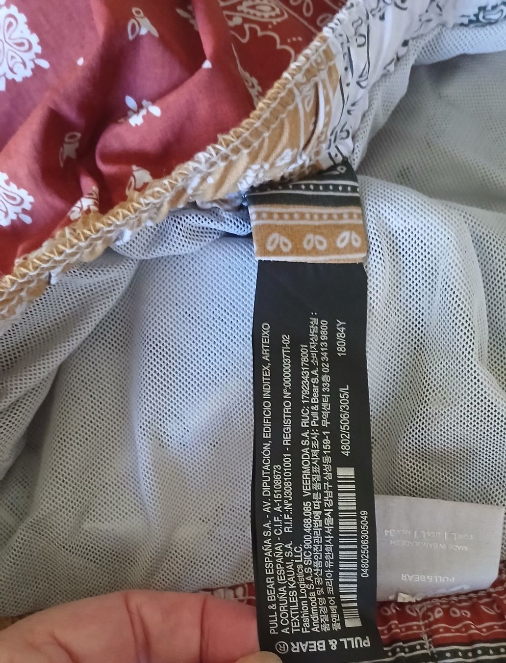 Costumi da bagno: PULL & BEAR HERREN BADEHOSE GRÖSSE L – Nuovo (secondo la descrizione) da Villa Luganese venduto da luxlady 4
