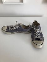 Vendo Converse All Stars blu slavato n.40 USATE.