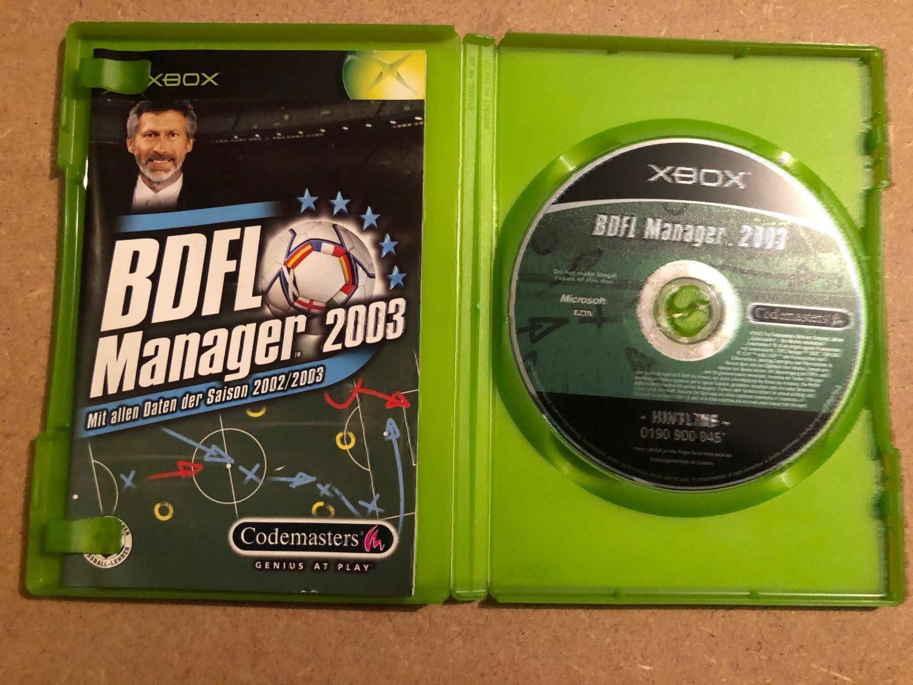 Spiele: BDFL Manager 2003 für Xbox – Gebraucht aus Kestenholz von Mad18 2
