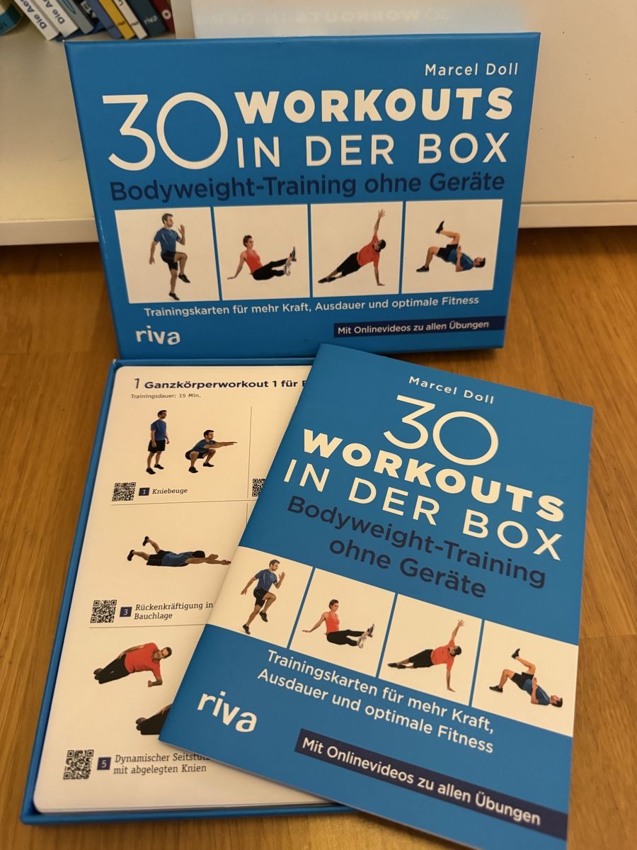 Libri: 30 Workouts in der Box Marcel Doll Bodyweight Training – Usato da Pfäffikon SZ venduto da Norina2005