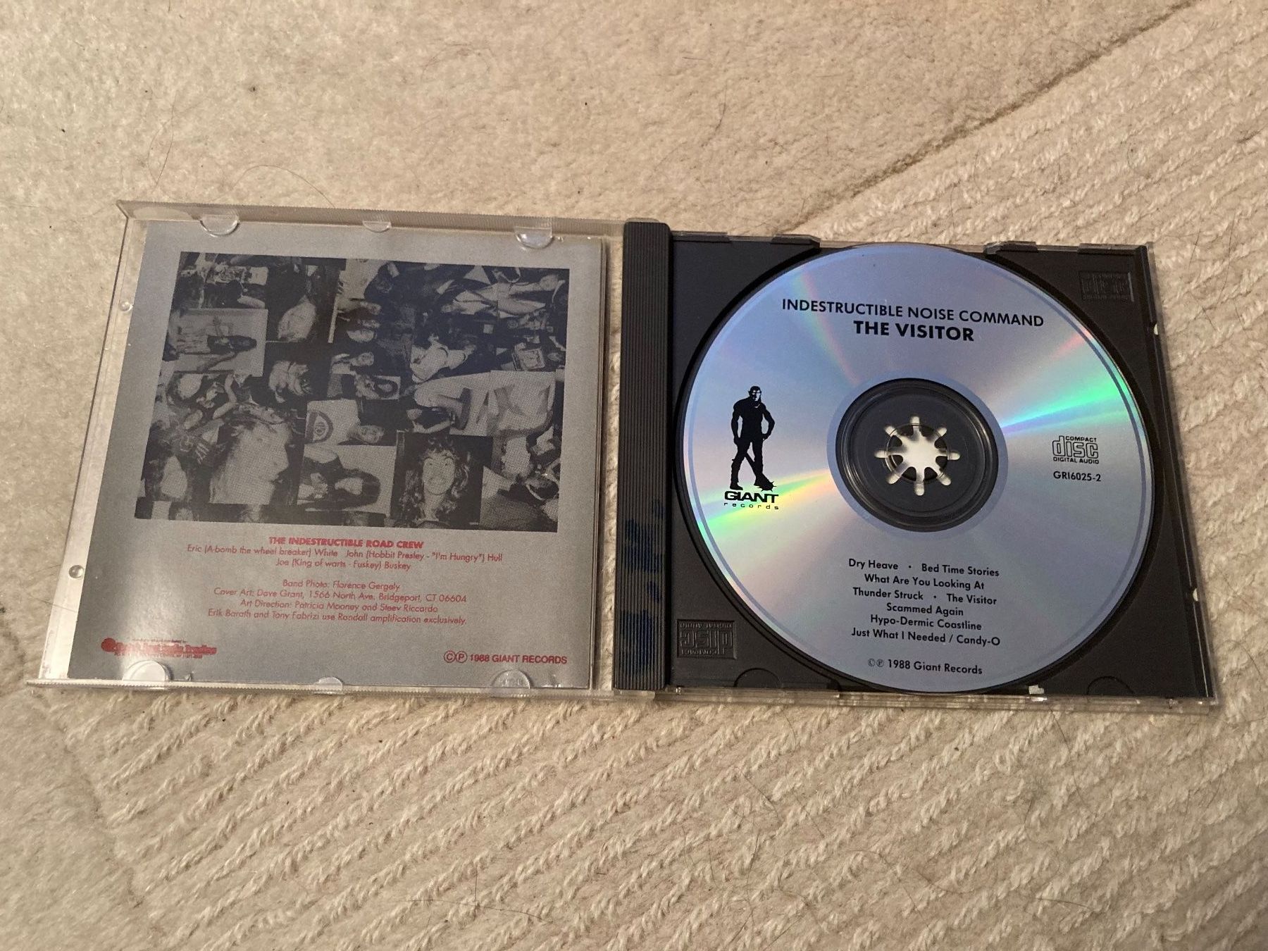 CD: INC. The Visitor CD, 1988, Rar – Usato da Wagenhausen venduto da Novafreund283 1