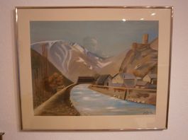 Tableau, La Dranse de Martigny