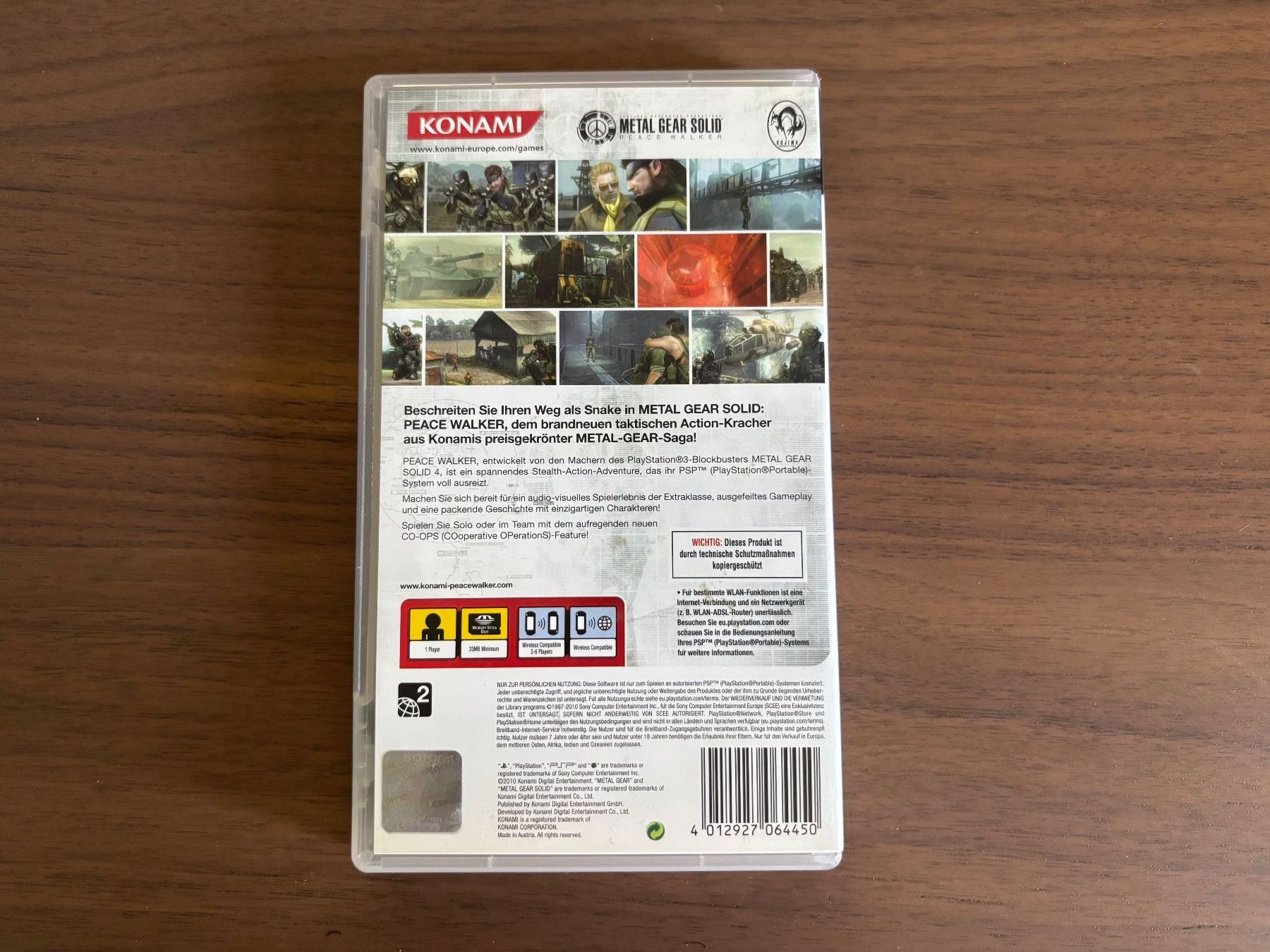 Sony Spiele: Metal Gear Solid: Peace Walker [PSP] – Gebraucht aus Killwangen von Ryusens 1