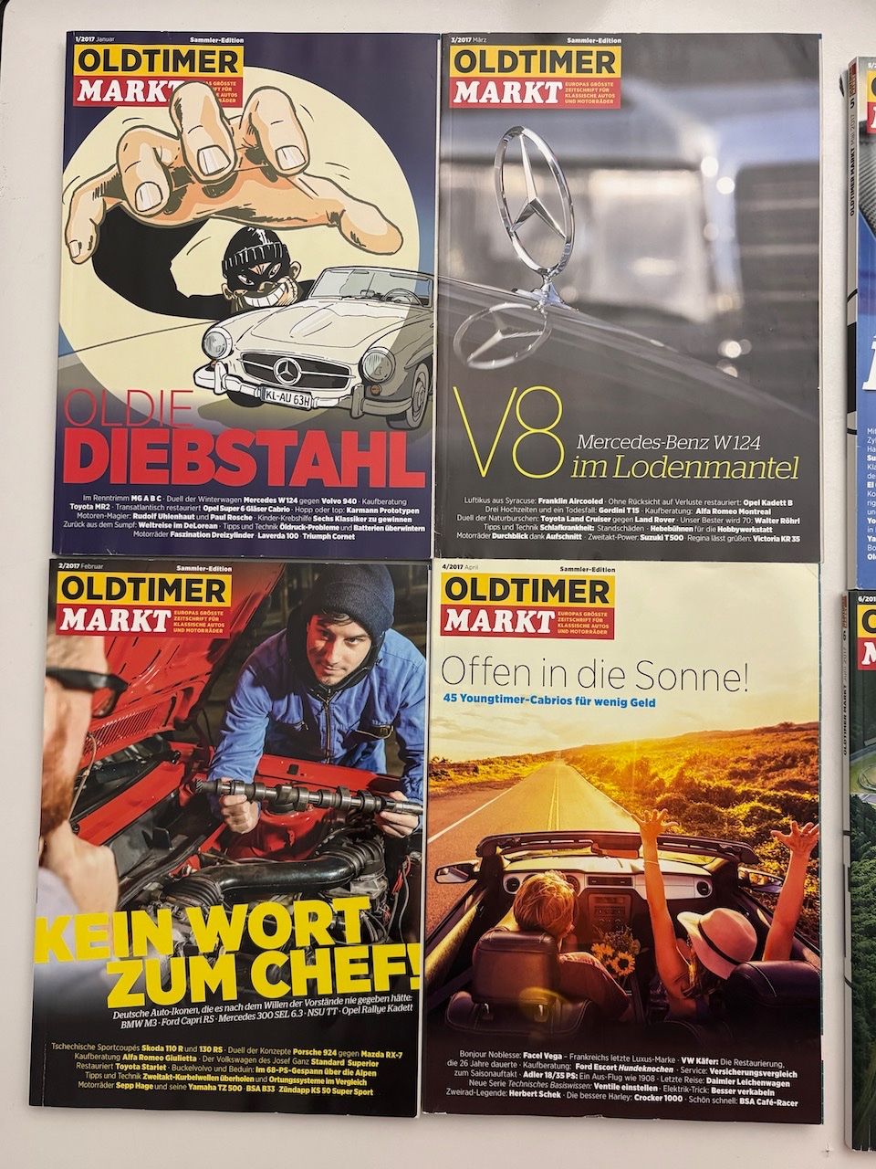 Riviste & Magazine: Oldtimer Markt, ganzer Jahrgang 2017 – Usato da Rütihof venduto da Bashful 1