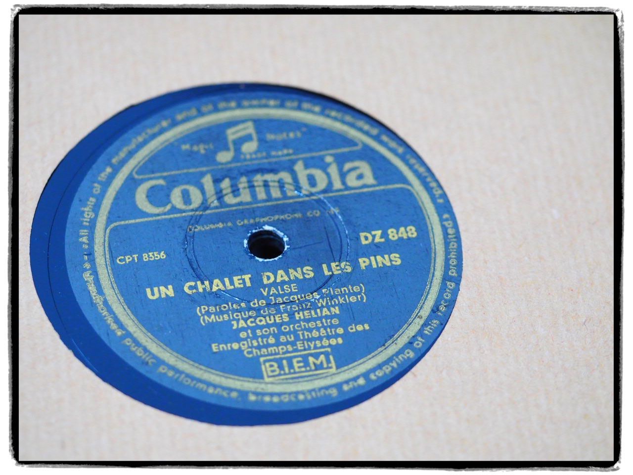 Vinyles: DISQUES 78 TOURS – D'occasion à Lausanne par Leag 9