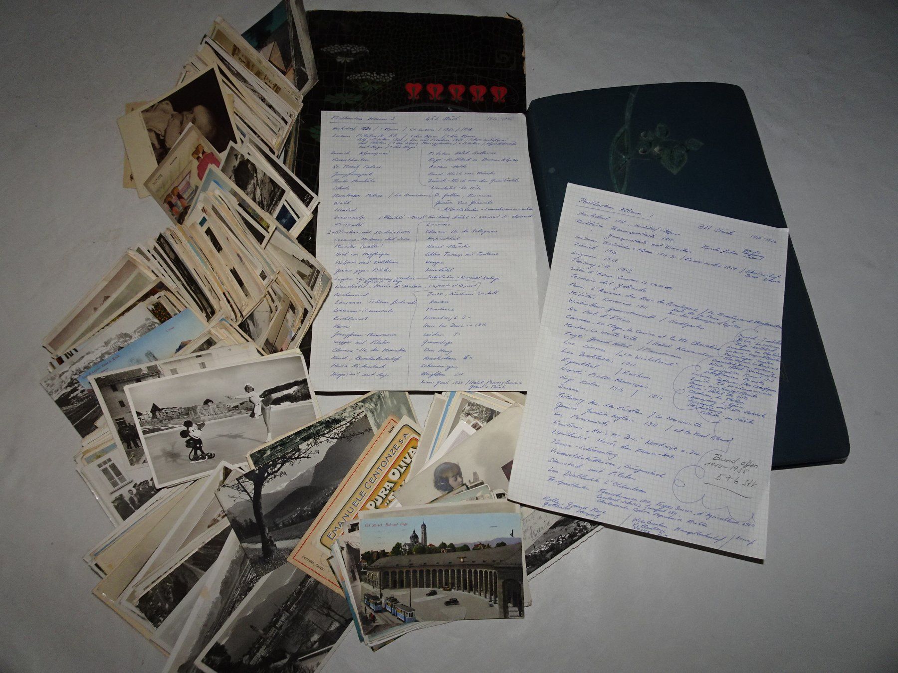 Cartoline postali: 1300 Ansichtskarten grosser Posten 1910-1935 – Usato da Siebnen venduto da niki61
