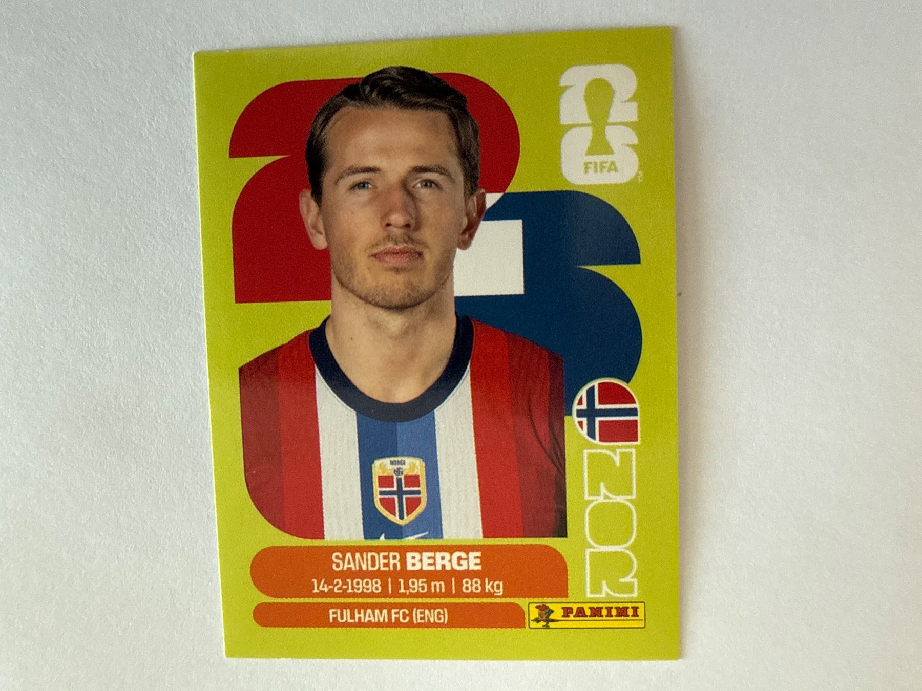 Panini Carte collezionabili: Berge NOR11 - Panini CH Edition WM 2026 – Nuovo (secondo la descrizione) da Grenchen venduto da nicus_aveiro
