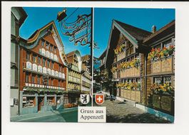 AK ca.1980 Gruss aus Appenzell - Hausfassaden