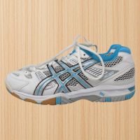 Indoor Asics Gel-Tactic Blanc/Bleu (Taille 39 / US 7.5)