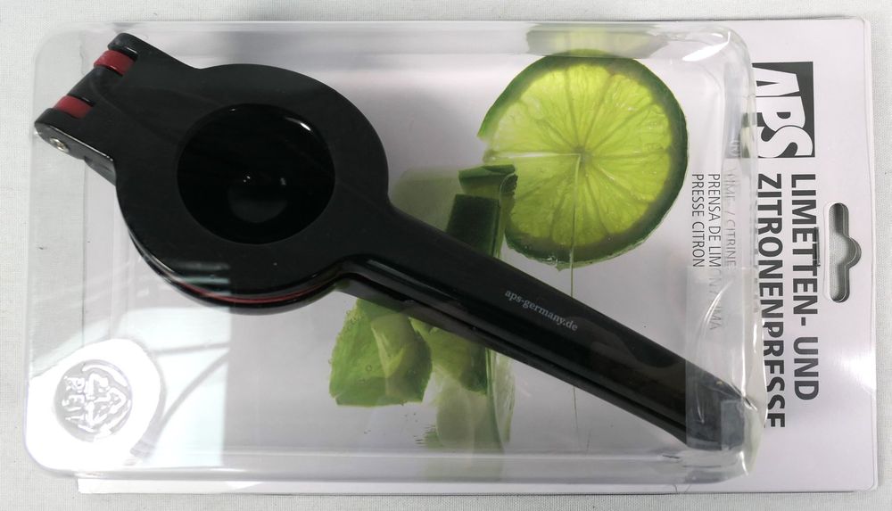 TUPPERWARE Limpressa Zitruspresse – Für Zitronen & Limetten, Schwarz, Für Rechts- & Linkshänder