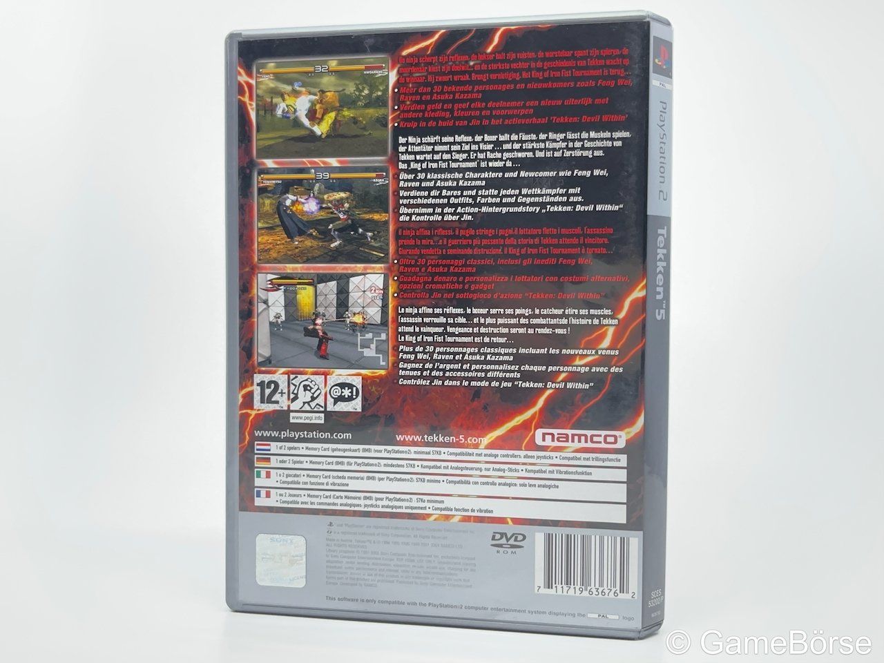Sony Spiele: PS2 Tekken 5 – Gebraucht aus Stettfurt von GameBoerse 1