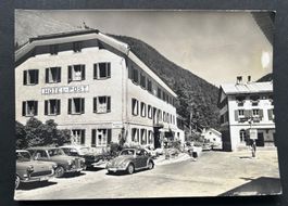 Hotel Post am Schweiz. Zollamt Martina, Old. Auto/S.Zustand