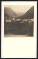 St. Moritz /Engadin, Teilansicht mit Kir