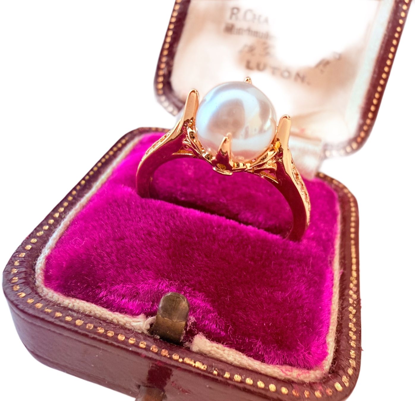 Anelli: Bague Perle Nacrée – Nuovo e nell'imballaggio originale da St-Maurice venduto da Sandrinette123 1