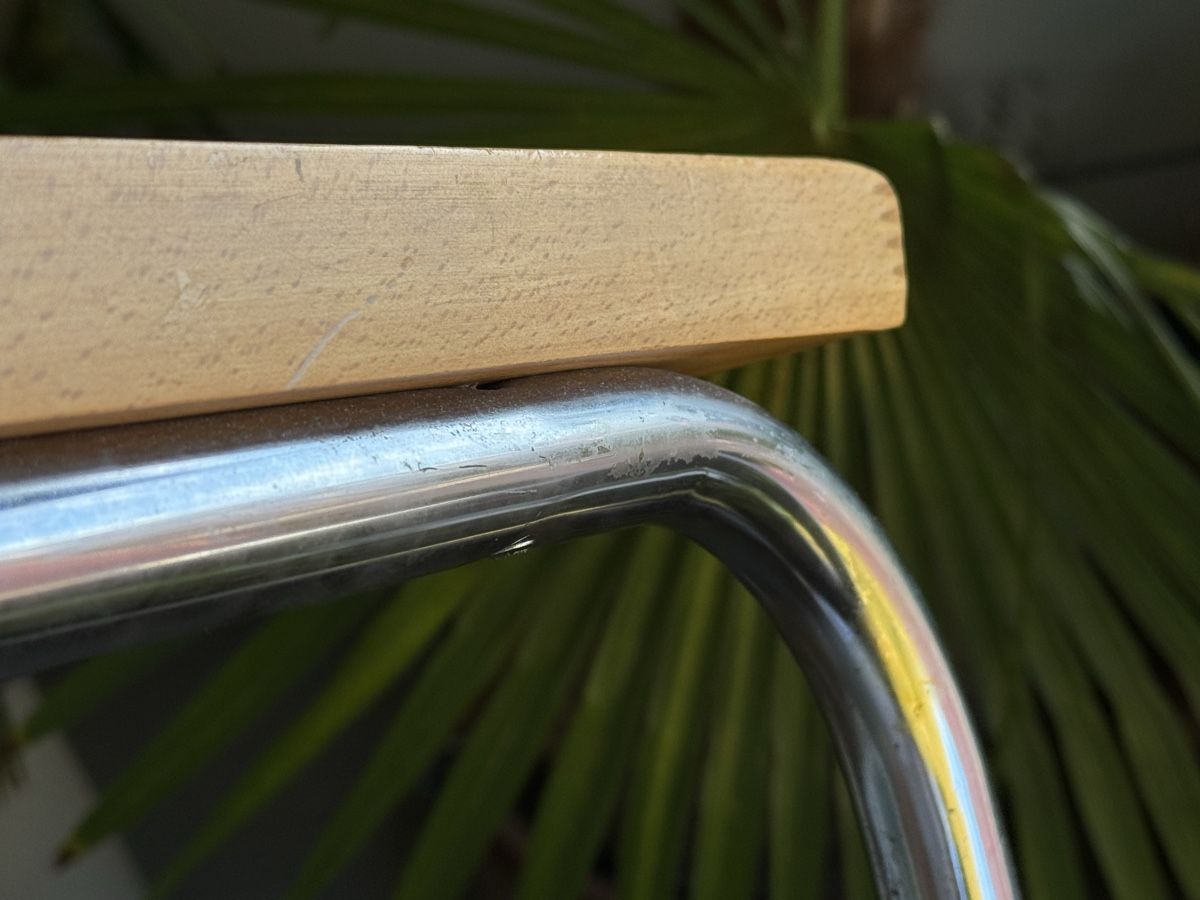 Chaises: Freischwinger mit Korbgeflecht ähnlich Thonet – D'occasion à Zürich par Fahrenhyde 6