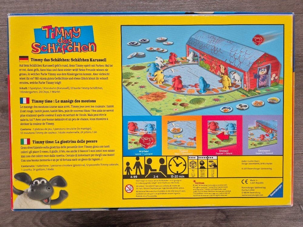 Ravensburger Giochi: Ravensburger Spiel "Schäfchen Karussell" – Usato da Buttisholz venduto da sico20 1