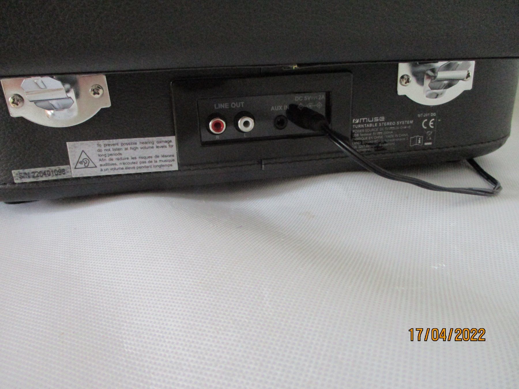 Giradischi: Muse MT-201 DG Stereo-Plattenspielersystem mit Bluetooth – Usato da Liestal venduto da Disc-Point 4