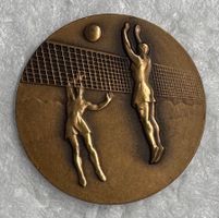 Vintage Volleyball Medaille - Sammlerstück für Sportfans