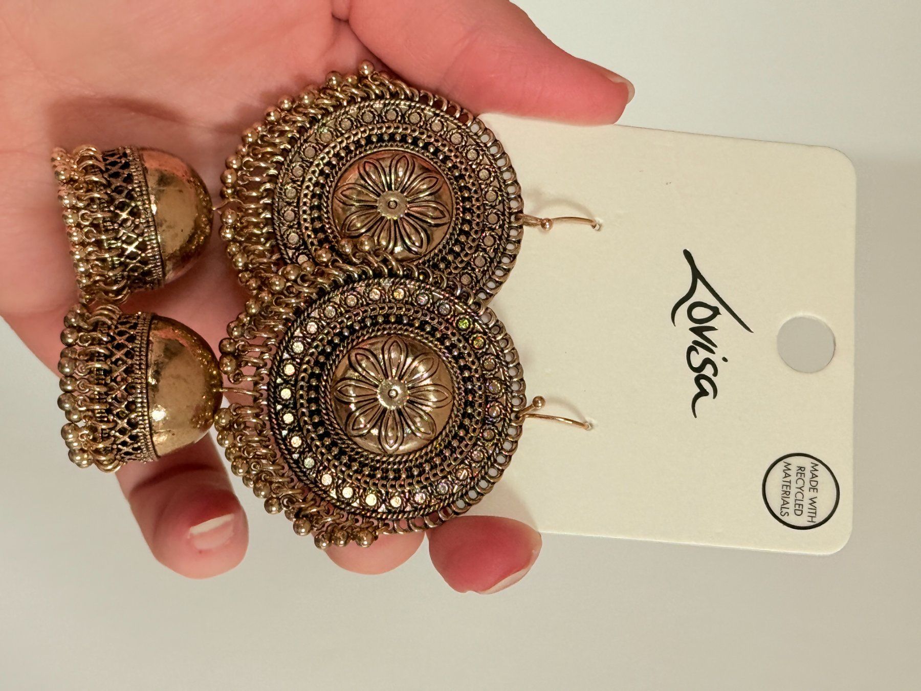 Ohrringe & -stecker: Boucles d'oreilles Lovisa - style bohème – Neu und originalverpackt aus Genève von AGBERG 5