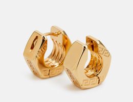 Versace Ohrringe, goldig