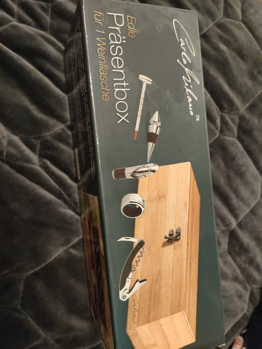 Apribottiglie & Tappi per chiusura: Wein Zubehör Geschenkbox – Nuovo (secondo la descrizione) da Muri AG venduto da Mupuputs 2