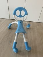 YBike Laufrad 4 Räder blau