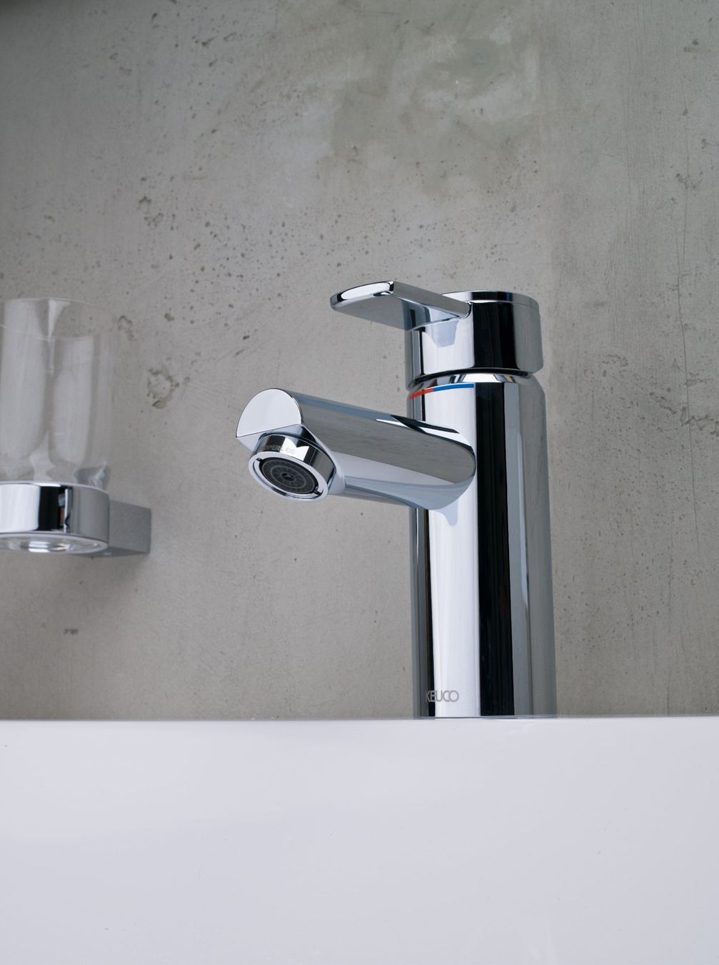 Keuco Rubinetteria: KEUCO Serie Plan blue Einhebel-Waschtischmischer 80 – Nuovo e nell'imballaggio originale da Spreitenbach venduto da KEUCO_official 2