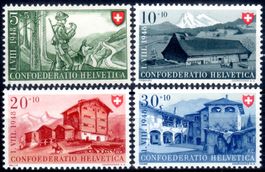 PRO PATRIA SERIE 1958 ** POSTFRISCH ** - AB148